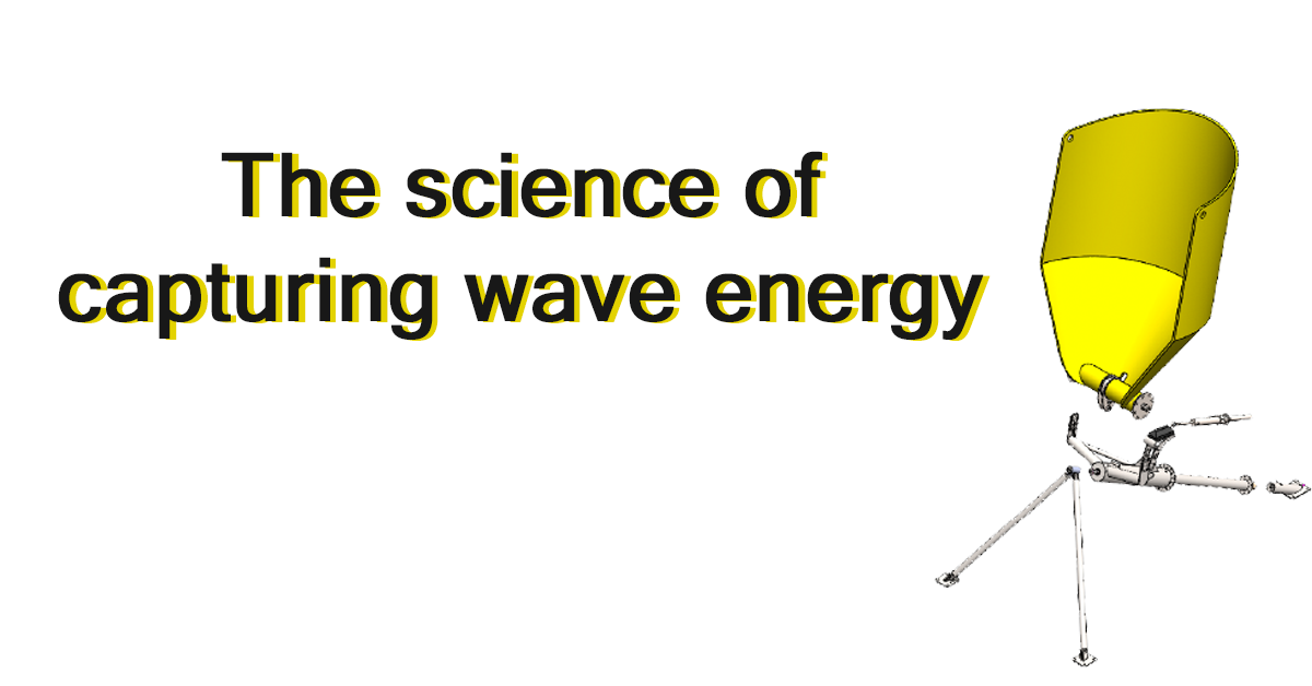 The science of capturing wave energy: a schematic of the CCell-Wave technology.