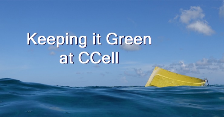 Keeping it green at CCell. Our CCell-Wave catures 100% renewable energy